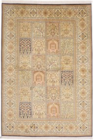 Cashmere Silk Tappeto 130 x 180 (Indian) Annodato A Mano