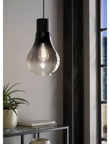 Eglo 43129 - Lampadario su corda CHASELY 1xE27/40W/230V