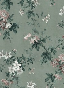 Sandberg Wandbild Faded Passion - Sage Green