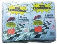 cf sacco pattumiera ecco l'economica nero pz.31 - cm.55x70 gr.400 fer331524