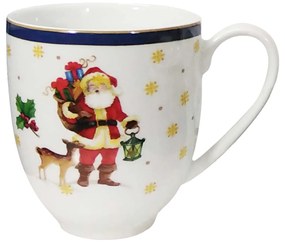 Tazza mug Babbo Natale in porcellana, 300 ml