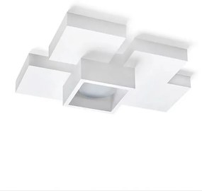 Sforzin illuminazione lampada a soffitto, parete in gesso side cubo  1 luce gx5,3 T291