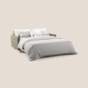 Edgar divano letto matrimoniale in tessuto felis impermeabile T03 marrone