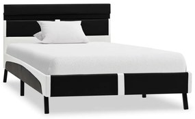 Giroletto con led nero in similpelle 90x200 cm