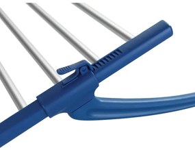 WENKO 63005800 - Stendibiancheria 37,5x21 cm acciaio inox/argento/blu