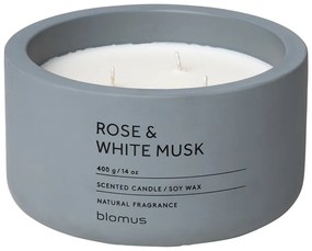 Candela di soia profumata tempo di combustione 25 h Fraga: Rose and White Musk - Blomus