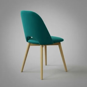 Sedia da pranzo THEO turchese