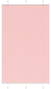 Tenda Plissettata Rosa 115x200 Cm Larghezza Tessuto 114,4 Cm /