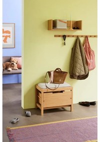 Attaccapanni da parete di colore naturale con effetto rovere 100 cm Cosplay - Hübsch