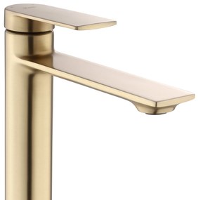 Rubinetto da lavabo REA Storm GOLD BRUSH High