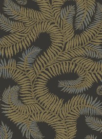 Josephine Munsey Tapete Bombes Fernery - Olive/ Dark Grey