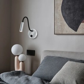 Brilagi - LED Lampada flessibile da muro MAYA LED/3W/230V 4000K argento