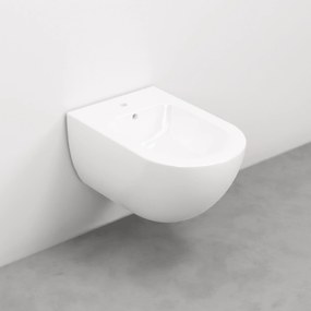 Bidet Sospeso Ceramica Cielo Bianco Lucido "Enjoy 53"