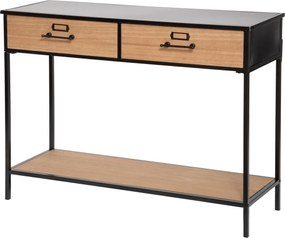 Tavolino 2 cassetti 112x84,5x38 cm Baris