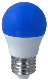 Lampada A Led E27 G45 4W 220V Colore Blu Blue