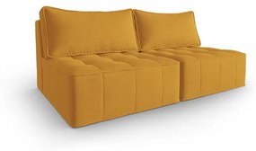 Divano giallo 160 cm Mike - Micadoni Home