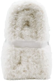 Coperta color crema in pelliccia finta 220x240 cm Mouton – douceur d'intérieur