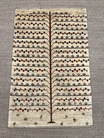 Loribaft Tappeto persiano 90 x 60 Beige (Iran) Annodato A Mano