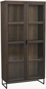 Vetrina in legno di quercia Everett