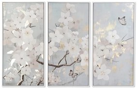 Set di 3 quadri DKD Home Decor Albero Orientale (150 x 4 x 100 cm) (3 pezzi)
