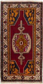 Turkmen Tappeto 130 x 240 (Tacchino) Annodato A Mano