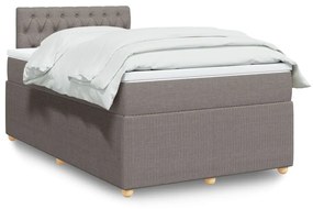 Giroletto A Molle Con Materasso Tortora 120x190 Cm İn Tessuto /