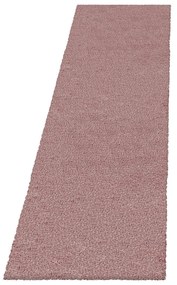 Passatoia rosa 80x250 cm Fluffy - Ayyildiz Carpets