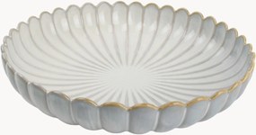 Set di 4 piatti fondi in porcellana Lotus