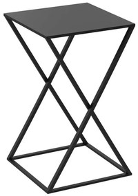 Portafiori 40x24 cm nero