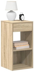 Comodini Con Cassetto 2 Pz Rovere Sonoma 35x34x66,5 Cm /