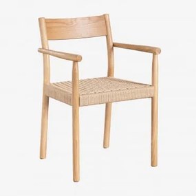 Confezione da 2 sedie da pranzo in legno di rovere Mara Legno - Sklum