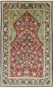 Ghom Tappeto persiano 240 x 150 Rosso (Iran) Annodato A Mano