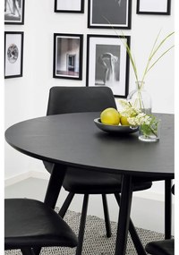 Tavolo da pranzo nero , ∅ 115 cm YuRAi - Rowico