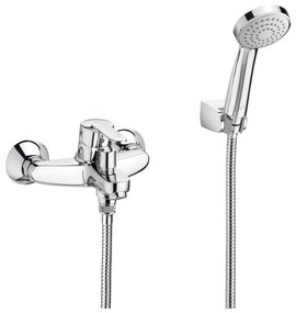 Roca A5A0125C02 - Set vasca con miscelatore VICTORIA cromo lucido