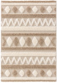 Lytte Tappeto bambino Carlo Crema/Taupe 200x290 cm - Tappeto design moderno soggiorno