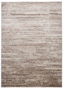 Tappeto moderno in tonalità marrone con strisce sottili Larghezza: 140 cm | Lunghezza: 200 cm