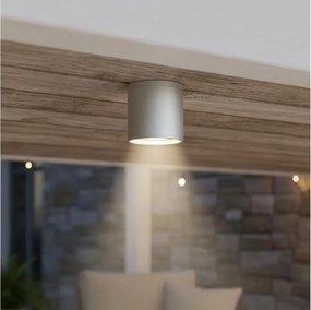 Ideal Lux - Faretto da esterno GUN 1xGU10/28W/230V IP55 grigio