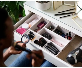 Organizzatori per bagno beige in set da 7 Viva - Joseph Joseph