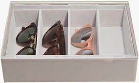 Porta occhiali in velluto Classic Taupe