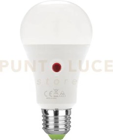 Lampadina led con sensore crepuscolare attacco e27 12w 1250lm 4000k...