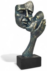 Decorazione da tavolo 35x22x13 cm resina/patina