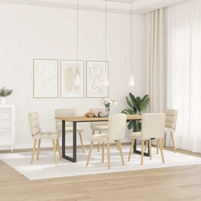 Sedie Da Pranzo 6 Pz İn Lino /