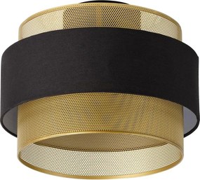 Osram - Plafoniera DECOR HORNET 1xE27/10W/230V Ø 30 cm nero/oro