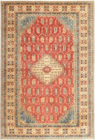 Kazak Tappeto orientale 310x210 Rosso (Pakistan) Annodato A Mano