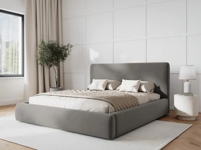 Letto contenitore Colonel con testiera in velluto – 180x200 cm