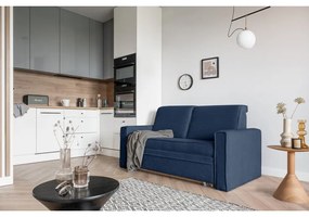 Divano letto blu scuro 168 cm Lucky Lucy - Miuform