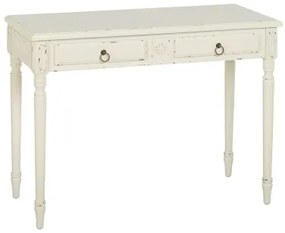 Console Bianco Legno di abete Legno MDF 100 x 45 x 76 cm