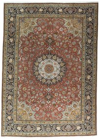 Tabriz Tappeto 250 x 360 Rosso (Iran) Annodato A Mano