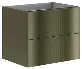 Cassetti in truciolare laccato opaco verde salvia Opera L 36 x L 45 cm