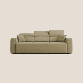 Orwell divano con 3 sedute estraibili in microfibra smacchiabile T11
